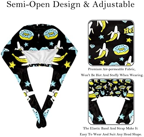2 пакувања прилагодливо работно капаче со копче, цртан филм сино делфин игра жолти starsвезди кои работат со џемпер, вратоврски