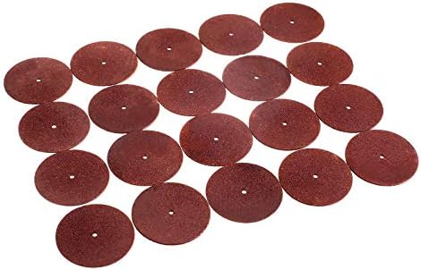 Sander Sandspaper 20 парчиња смола од смола Диск за сечење метални сечила за сечење на сечилото за мелење на тркалото за ротирачки