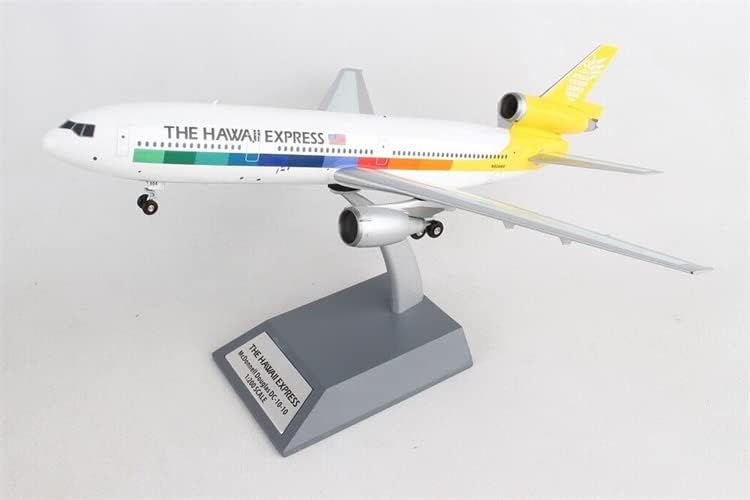 Inflate 200 Хаваи Експрес МекДонел Даглас DC-10-10 N904WA со Stand Limited Edition 1/200 Diecast Aircraft Pre-изграден модел