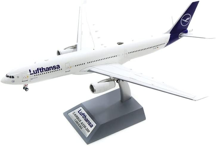 Jfox Lufthansa за Airbus A330-343 D-Aiki со Stand Limited Edition 1/200 Diecast Aircraft Pre-Build Model