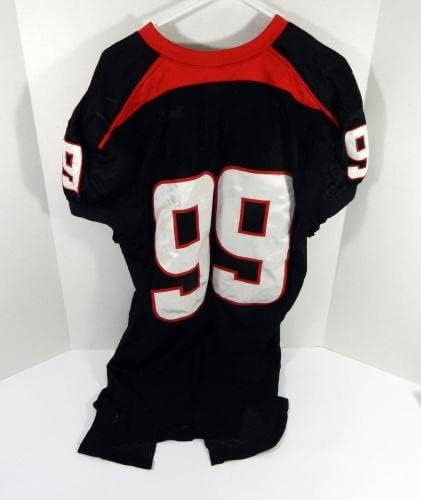2009 Texas Tech Red Raiders Richard Jones #99 Игра користеше црн дрес НП РЕМ 46 4 - Колеџ -игра користена