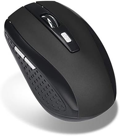 hudiemm0B Безжичен Гејмерски Глушец, Mономски USB Приемник Глувци за КОМПЈУТЕР Лаптоп,1200dpi, 2.4 GHz Греј