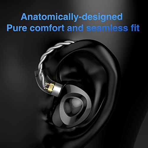 TRN MT4 Earbuds жичен во слушалки за уво со кабел без затегнување на 3Д-стерео-звучни слушалки во уво Вграден микро-бучава Откажување