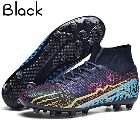 Машки фудбалски фудбалски фудбалски фудбалски фудбалски чевли со високи шилести фудбалски чевли Кид младост на отворено во затворен професионален
