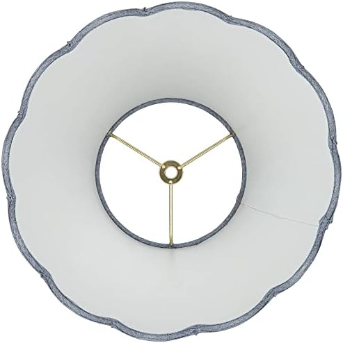 Тврда шипка за ламба на дното на империја, сива мала 6 горе x 12 дното x 9,5 наклон x 9 висок пајак со замена на харфа и финално фитинг