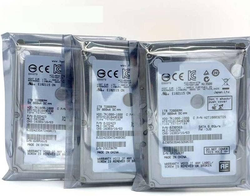 HDD за HGST 1TB 2.5 SATA 6 GB/S 32MB 7200RPM за внатрешен тврд диск за тетратка HDD за HTS721010A9E630