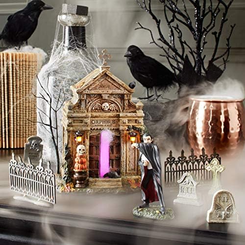 Оддел 56 Додатоци за Ноќта на вештерките за селски колекции надгробни плочи фигурини сет и додатоци за Ноќта на вештерките за селски