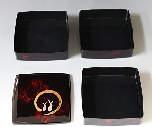 јапонски лак ручек бенто кутија со капак направен во јапонија