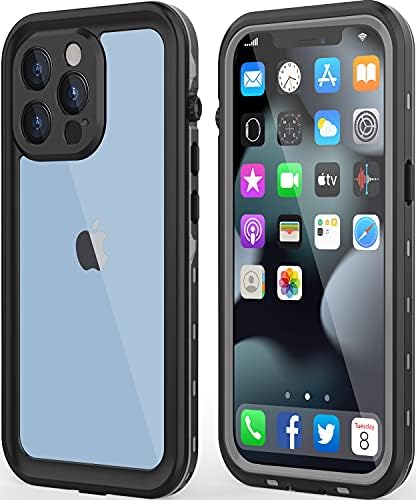 Дизајн на Dewfoam За Iphone 13 Pro Max Водоотпорен Случај, Отпорен На Удари Телефонски Случај Отпорен На Прашина за iPhone 13 Pro Max Со Заштитник На Екранот, Целосно Тело Заштитно Ку?