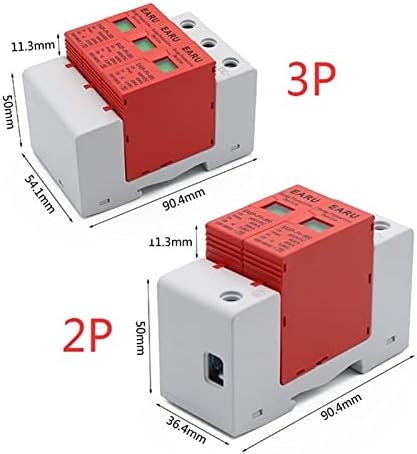 Urbery SPD 2P 3P DC 500V 800V 1000V 20KA ~ 40KA 30KA ~ 60KA HOUSE LOWNRION SURGE PRATER PRATER SPEREST ARRESTAGE ARSERSE