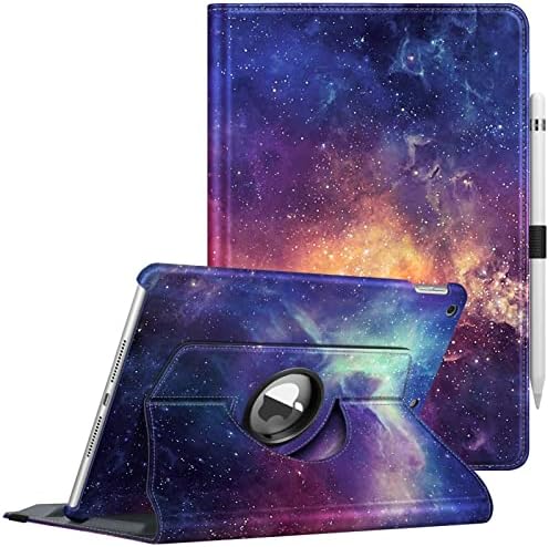 Fintie Case за iPad 9 -ти / 8 -та / 7 -та генерација, iPad 10,2 инчи кутија -360 степени ротирачки штанд заштитен заден капак, поддржува автоматско