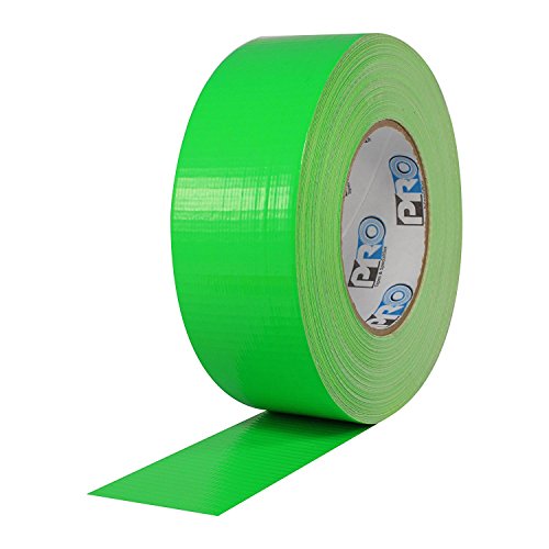 Protapes Pro Duct 139 PE-обложена со PE Fluorescents Special Special Speciate Tape, ширина со должина од 60 години x 2 , флуоресцентни