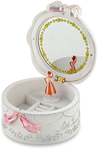 n/креативна слатка торта во форма на осум музички кутии за облекување на огледало за облекување на решетки за складирање на накит