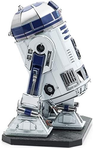 Фасцинации Метална земја Премиум серија Starвездени војни R2-D2 во комплет за модели на 3Д метал во боја