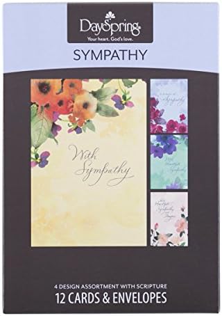 Dayspring - Симпатија - Удобност и молитви - 12 боксени картички, мулти -боја