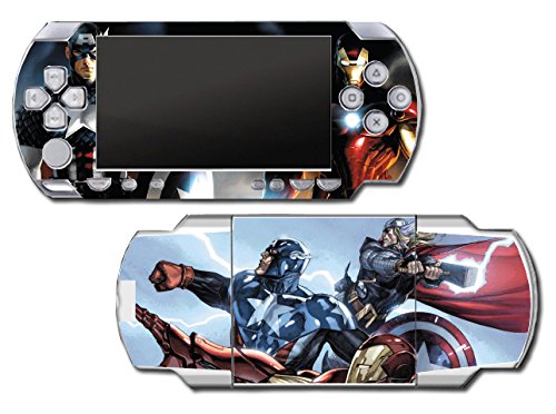 Avengers 2 Movie Iron Man Thor Captain America Hulk 3 Age of Ultron Thonos Video Game Vidyl Decal Sking налепница за налепница за Sony PSP PlayStation