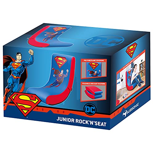 Супермен - Џуниор Рокенрол Игри Стол - дете / Тинејџер Гејмер Седиште за спална соба официјална лиценца