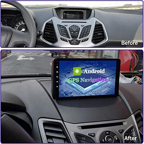 Autostereo Android 9.1 АВТОМАТСКИ МУЛТИМЕДИЈАЛЕН Плеер GPS Навигација За F. ord EcoSport 2013-2017, со 1080p 9 Инчен Fm Радио WiFi