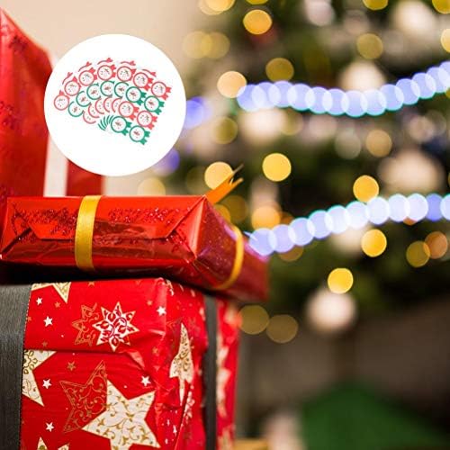 Абаодам 30 Еез Божиќни Налепници За Запечатување Украсни Налепници Што Се Користат За Славење На Божиќ