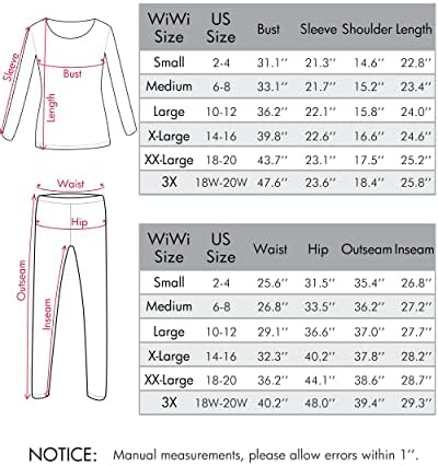 Wiwi Ultra мека бамбус долна облека за жени Термички долги nsонс поставува лесен основен слој на горните панталони пижами поставени S-3x