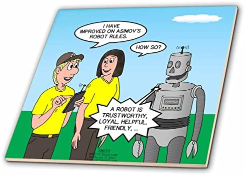 3дроза Робот Правила-подобрување на робот програмирање со користење на извидничкиот закон-Плочки