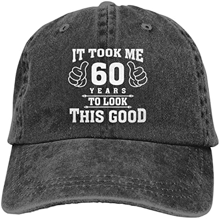 Ми требаа 60 години да го изгледам ова добро гроздобер капа за бејзбол, 60 -ти роденденски подарок за мажи жени
