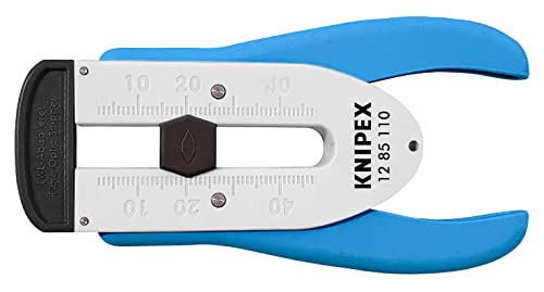 Алатки за knipex 12 85 110 SBA алатка за соблекување за кабел за оптички влакна, 4-1/4 “