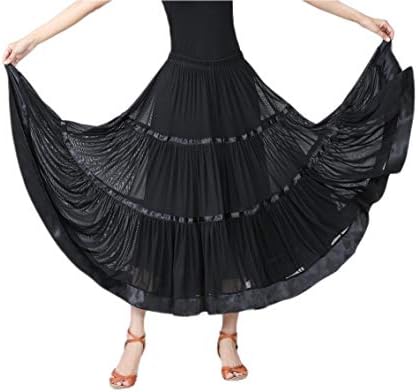 Cismark Long Modern Modern Flamenco Waltz Standard Ballroom Dance Fancy Training Здолниште