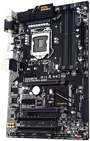 Gigabyte матична плоча ATX DDR3 2600 LGA 1151 GA-Z170-HD3 DDR3