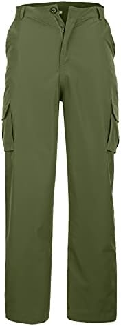 Znne Mens Cargo Lightweate Work Pant, машки тактички панталони опуштени вклопени во панталони со повеќе џебни панталони со повеќе