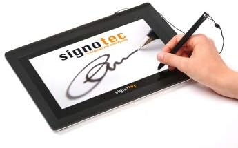 Signotec Delta 10.1 LCD подлога за потпис на боја со софтвер