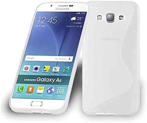 Кадорабо Случај Компатибилен Со Samsung Galaxy A8 2015 ВО ПОЛУТРАНСПАРЕНТЕН-Отпорен На Удари И Отпорен На Гребење Tpu Силиконски Капак - Ултра