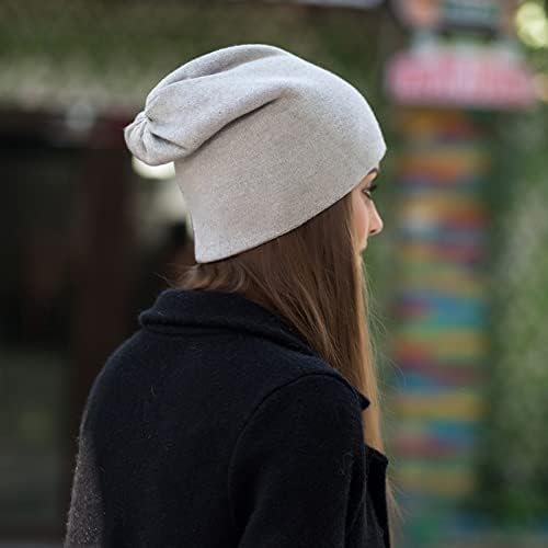 РВИДБЕ Зимски капи за жени Модерни жени Слауни Бејни меко топло бујни зимски капи преголема кабел плетена капа