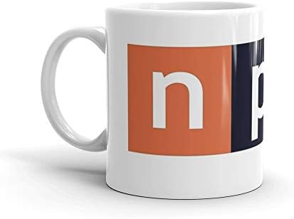 NPR лого кригла 11 мл бела керамика