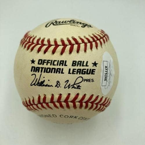 Гери Картер Среќен Роденден Мајк Потпиша Бејзбол ВО Националната Лига ЏСА Коа-Автограмирани Бејзбол Топки