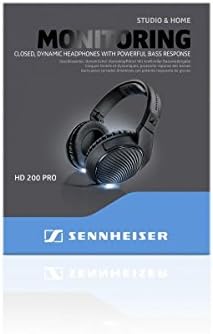 Слушални слушалки за студио во студиото Sennheiser Professional HD 200 Pro