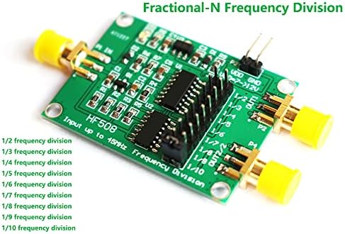 Q-Baihe HF508 100Hz ~ 45MHz Фракционо делител Модул 2-7 Фракционо одделение за фракции на фракции-N