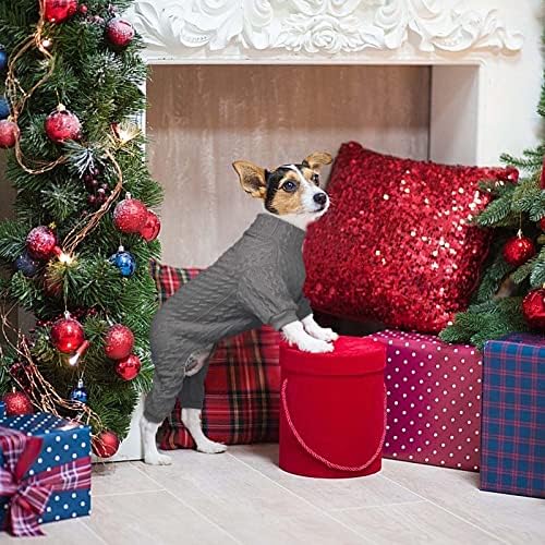 Џемпер за кучиња желка за плетење кучиња цврста боја кутре џемпер топла мачка џемпер џемпери за кучиња за мали кучиња