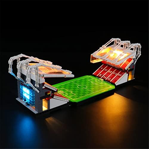 Осветлување Светло За Лего-10272 Олд Трафорд-Манчестер Јунајтед-Комплет За Осветлување Предводен Од Лего Модел На Градежни Блокови-Не Е Вклучен