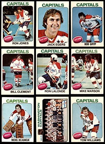 1975-76 година О-пи-чин во Вашингтон Капитал Тим го постави хокејот на хокеј на капитал во Вашингтон, како и хокеј на капитал