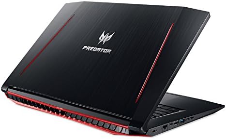 Acer Predator Helios 300 Gaming Laptop, Intel Core i7, GeForce GTX 1060, 17.3 Full HD, 16 GB DDR4, 1TB HHD + 256GB SSD, Black, PH317-51-787B