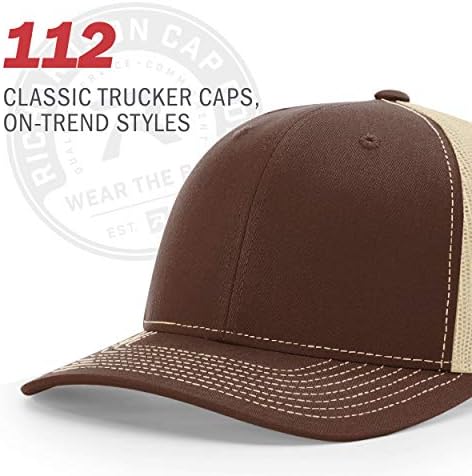 Ричардсон Унисекс 112 Камионџија Прилагодливи Предвремени Бејзбол Капа