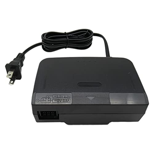 GXCDIZX AC адаптер за напојување Видео игра Конзола за кабел за кабел N64 за Nintendo 64
