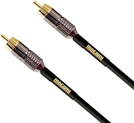 Mogami Gold RCA-RCA-03 Моно аудио/видео печ-кабел, машки приклучоци RCA, златни контакти, директно конектори, 3 нога