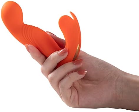 Honey Play Box G-Spot Vibrator, Crave-3 Секс играчка за жени со ротирачка глава за масажа и клиторичен тиклер за жени и парови, стимулатор со 9