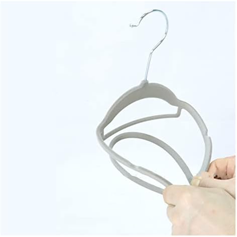 Lianai Suiyuan Hanger Non-Slip Plastic Flowting Velvet Count Clowed Hanger Беспрекорна решетка за сушење за облека за облекување