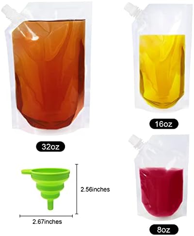 Пластична Колба, Торбички За Пијалоци За Повеќекратна Употреба За Возрасни, Пластични Кеси За Колби За Жени