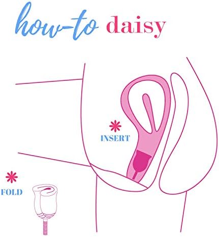 Менструална Чаша DaisyCup-Меките Менструални Чаши За Повеќекратна Употреба Обезбедуваат 12-Часовна Заштита Без Истекување - Еколошки