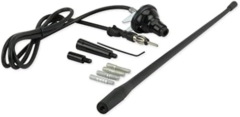 Замена на Scosche RMA900 Заменска антена со црна автомобил со јарбол и кабел
