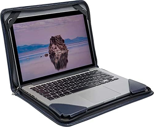 Брунел Сина Кожа Лаптоп Месинџер Случај-Компатибилен СО HP EliteBook 755 15.6 FHD Лаптоп